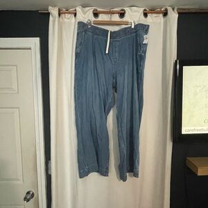 GAP Women's Blue Flare & Wide Leg Jeans
